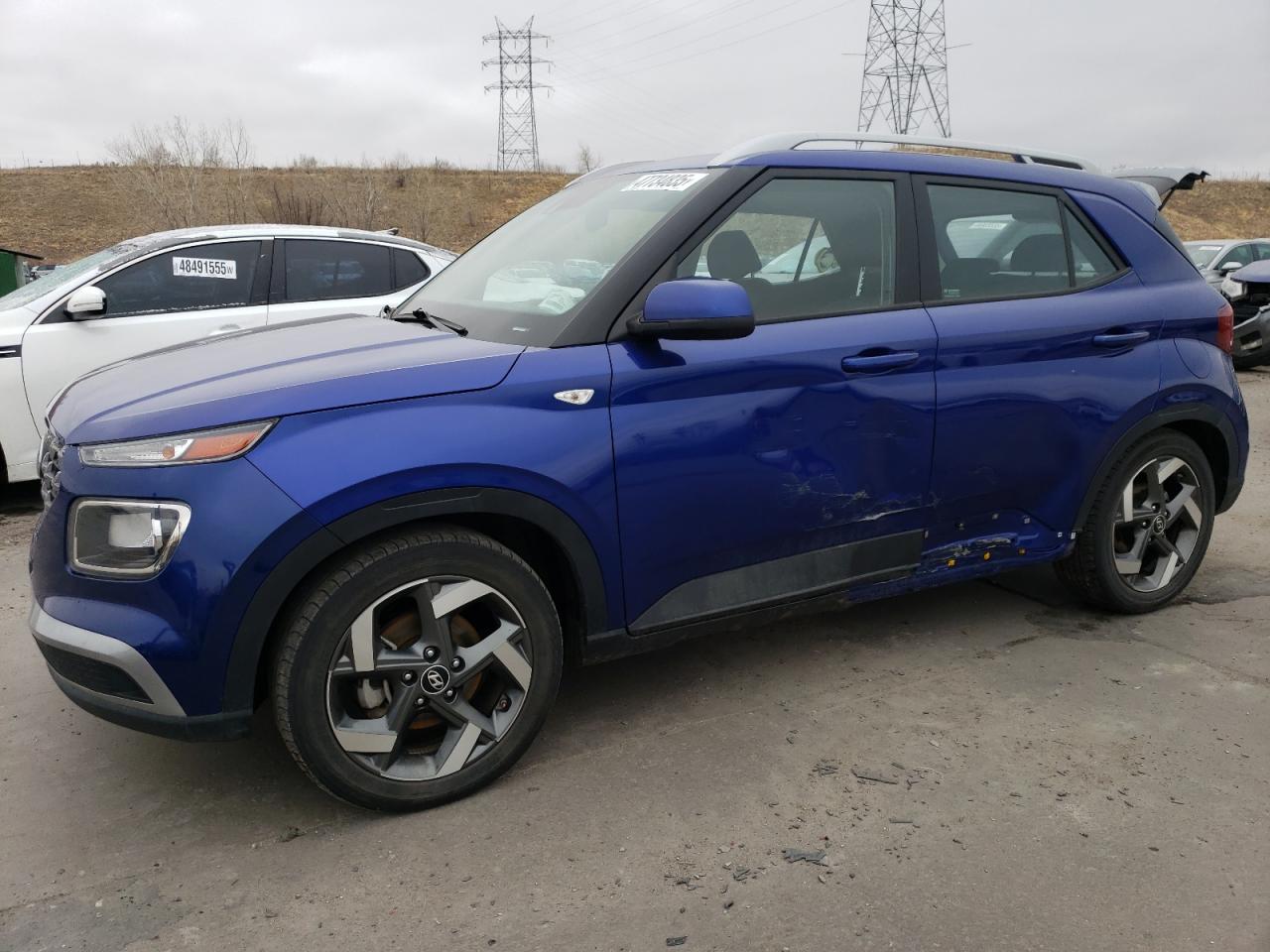 2022 HYUNDAI VENUE SEL VIN:KMHRC8A30NU166729