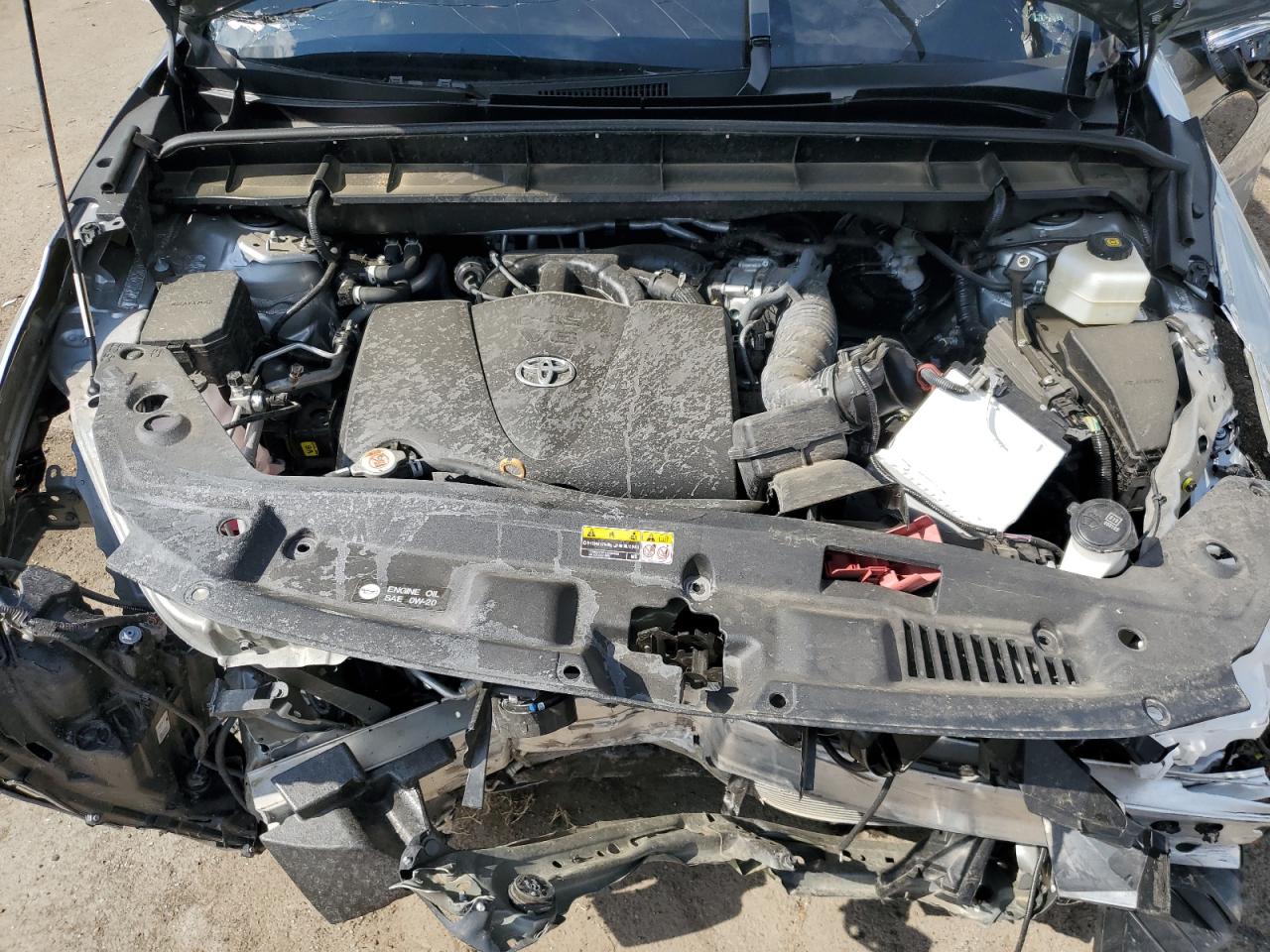 2022 TOYOTA HIGHLANDER XLE VIN:5TDGZRAH3NS126709