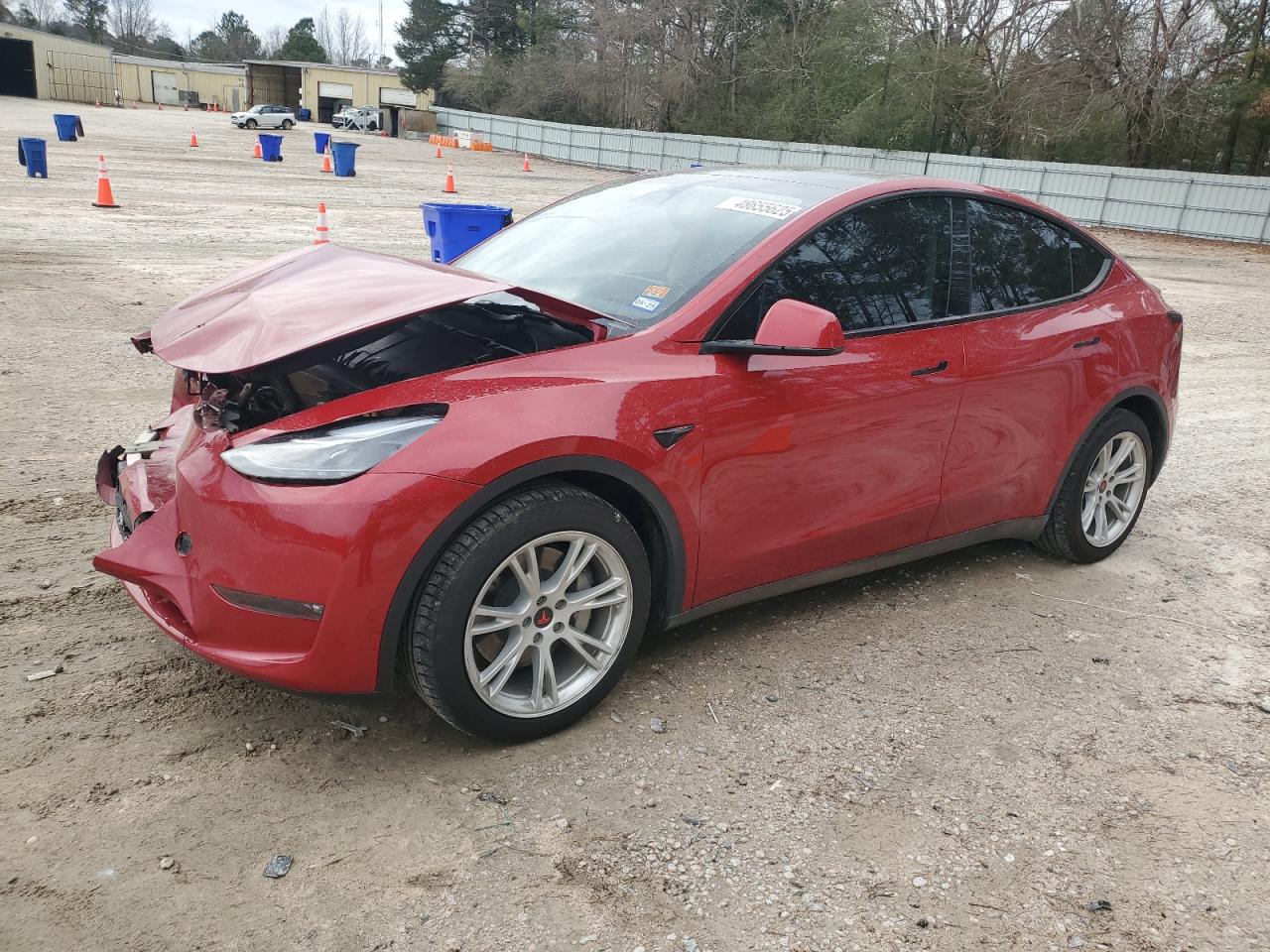 2023 TESLA MODEL Y  VIN:7SAYGAEE3PF781250
