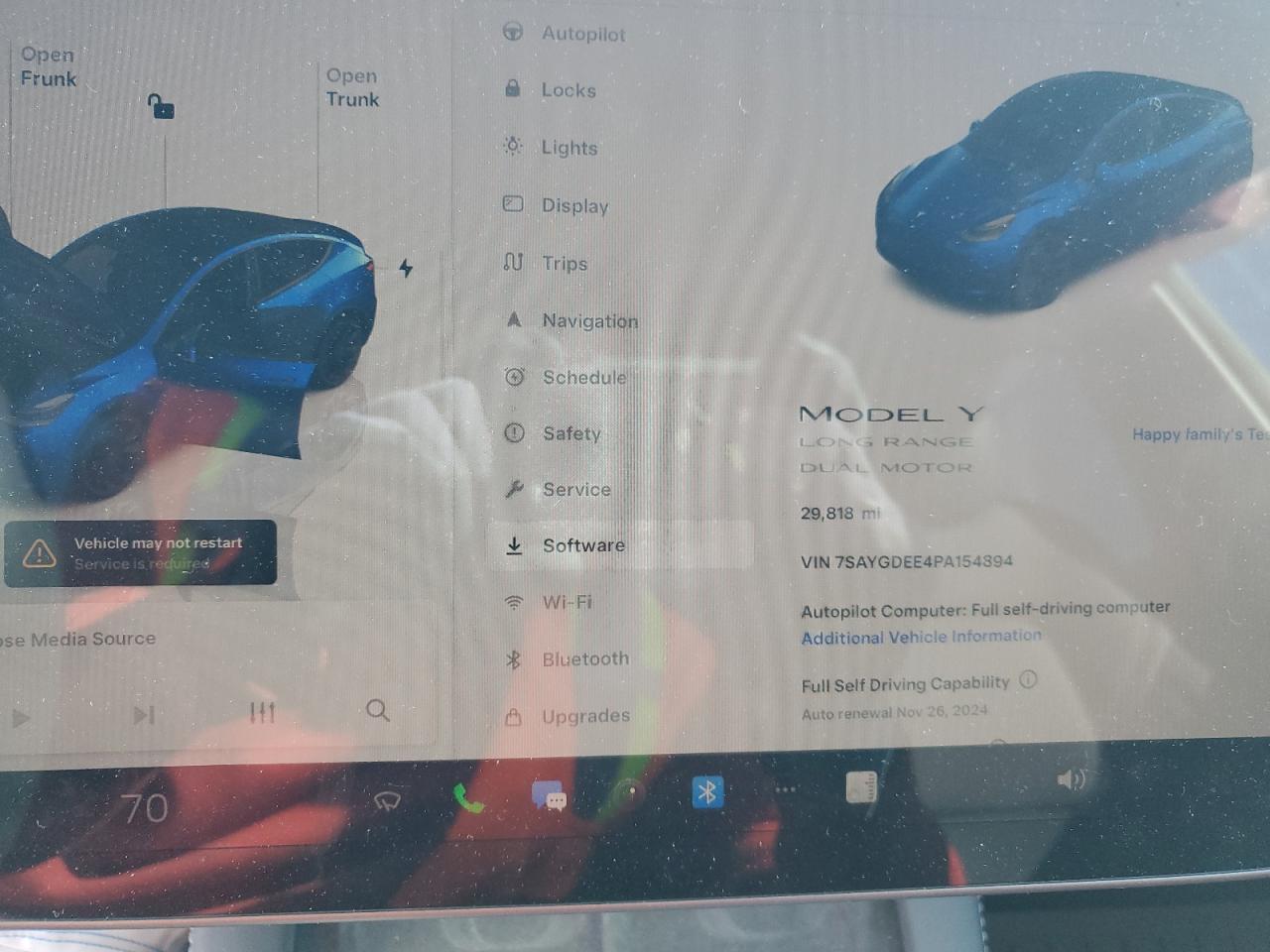 2023 TESLA MODEL Y  VIN:7SAYGDEE4PA154894