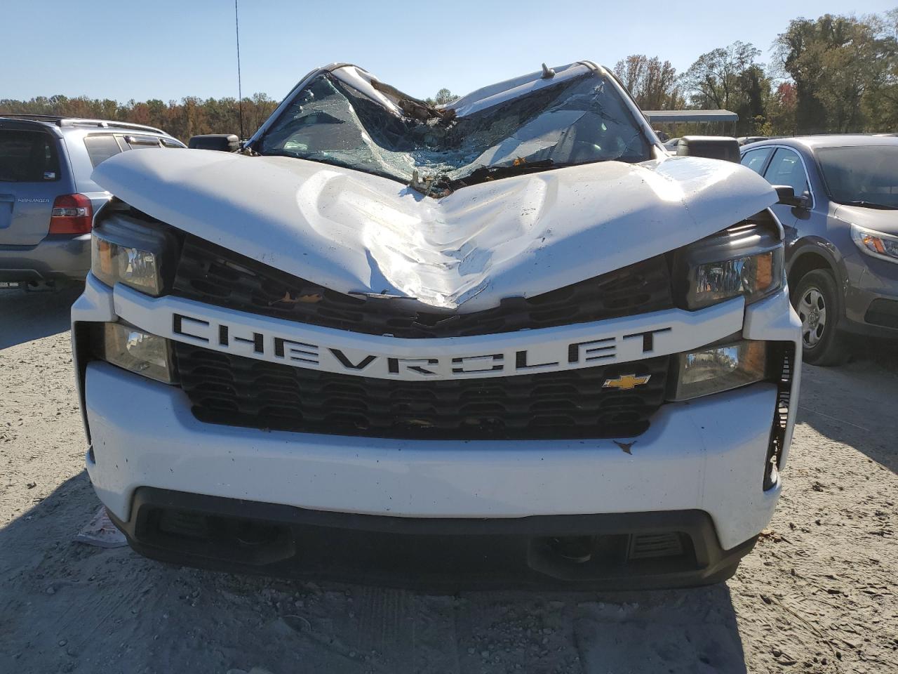 2022 CHEVROLET SILVERADO LTD K1500 CUSTOM VIN:1GCRYBEK6NZ194476