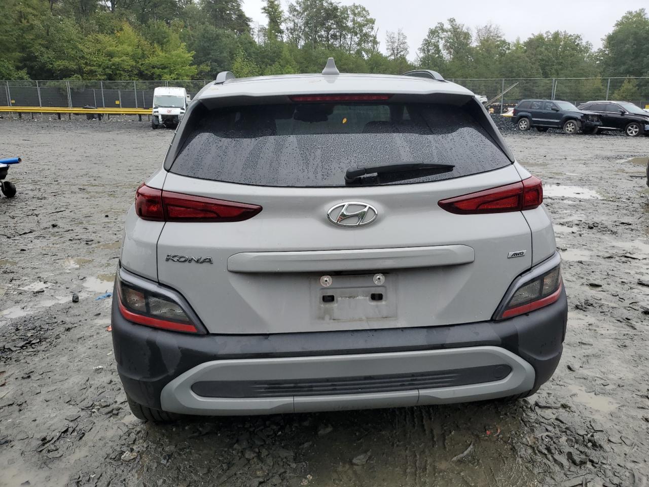 2022 HYUNDAI KONA SEL VIN:KM8K6CAB7NU870753