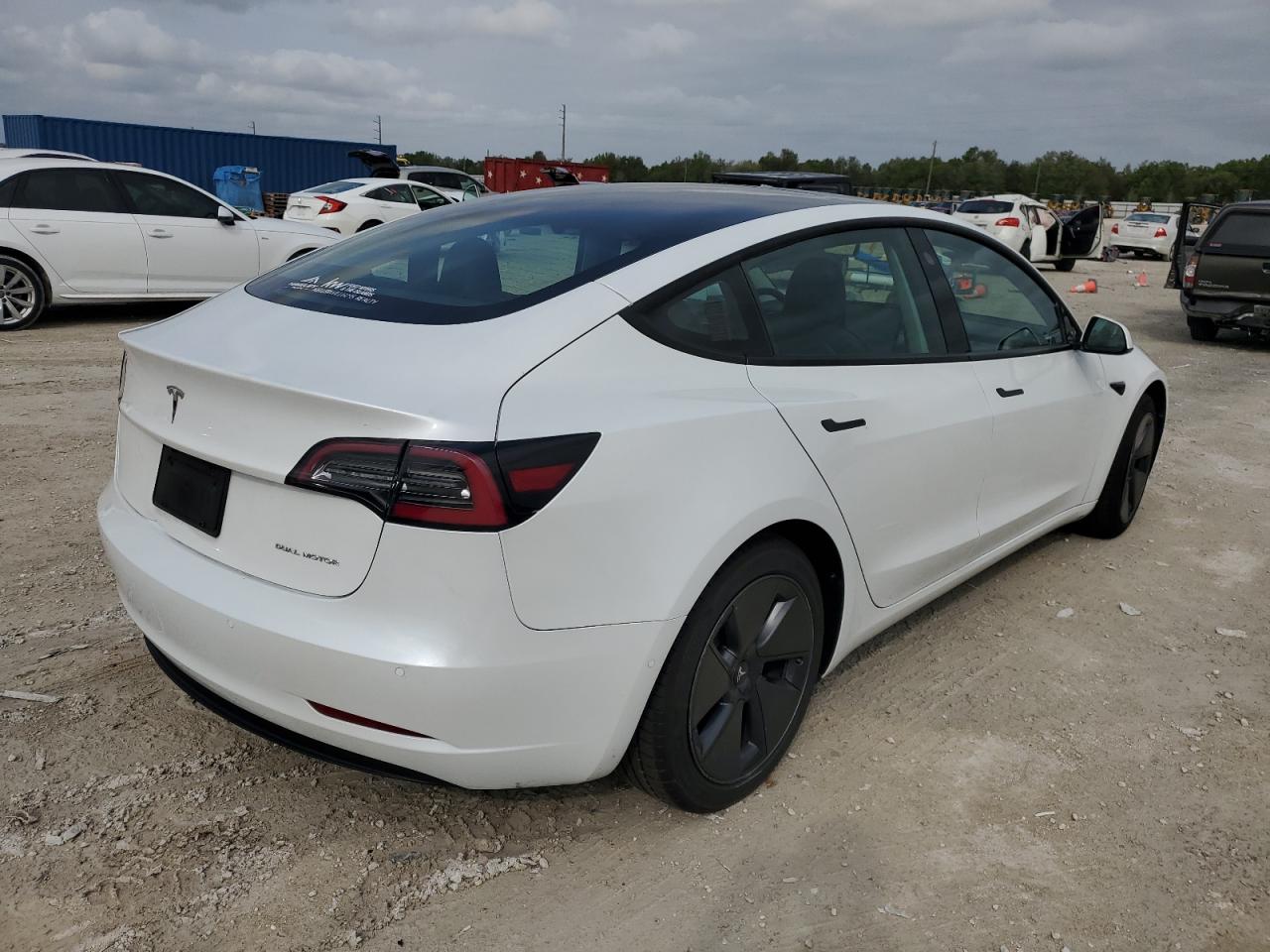 2022 TESLA MODEL 3  VIN:5YJ3E1EB2NF105145