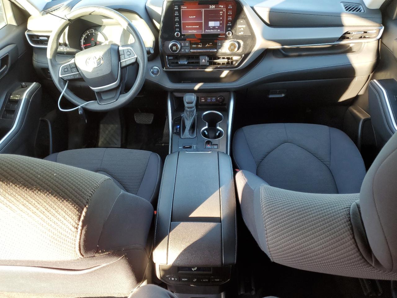 2022 TOYOTA HIGHLANDER L VIN:5TDCZRAH9NS124929