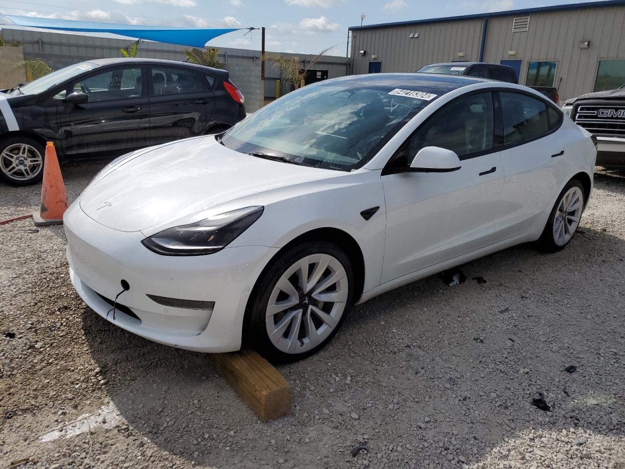 2022 TESLA MODEL 3  VIN:5YJ3E1EA5NF285938