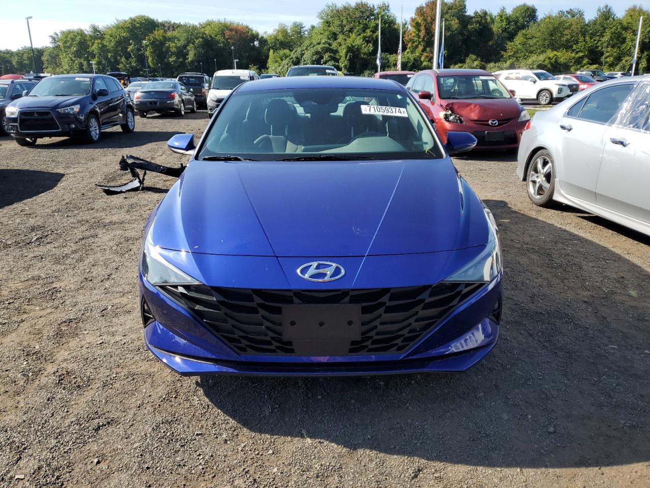 2023 HYUNDAI ELANTRA SEL VIN:KMHLS4AG7PU558923