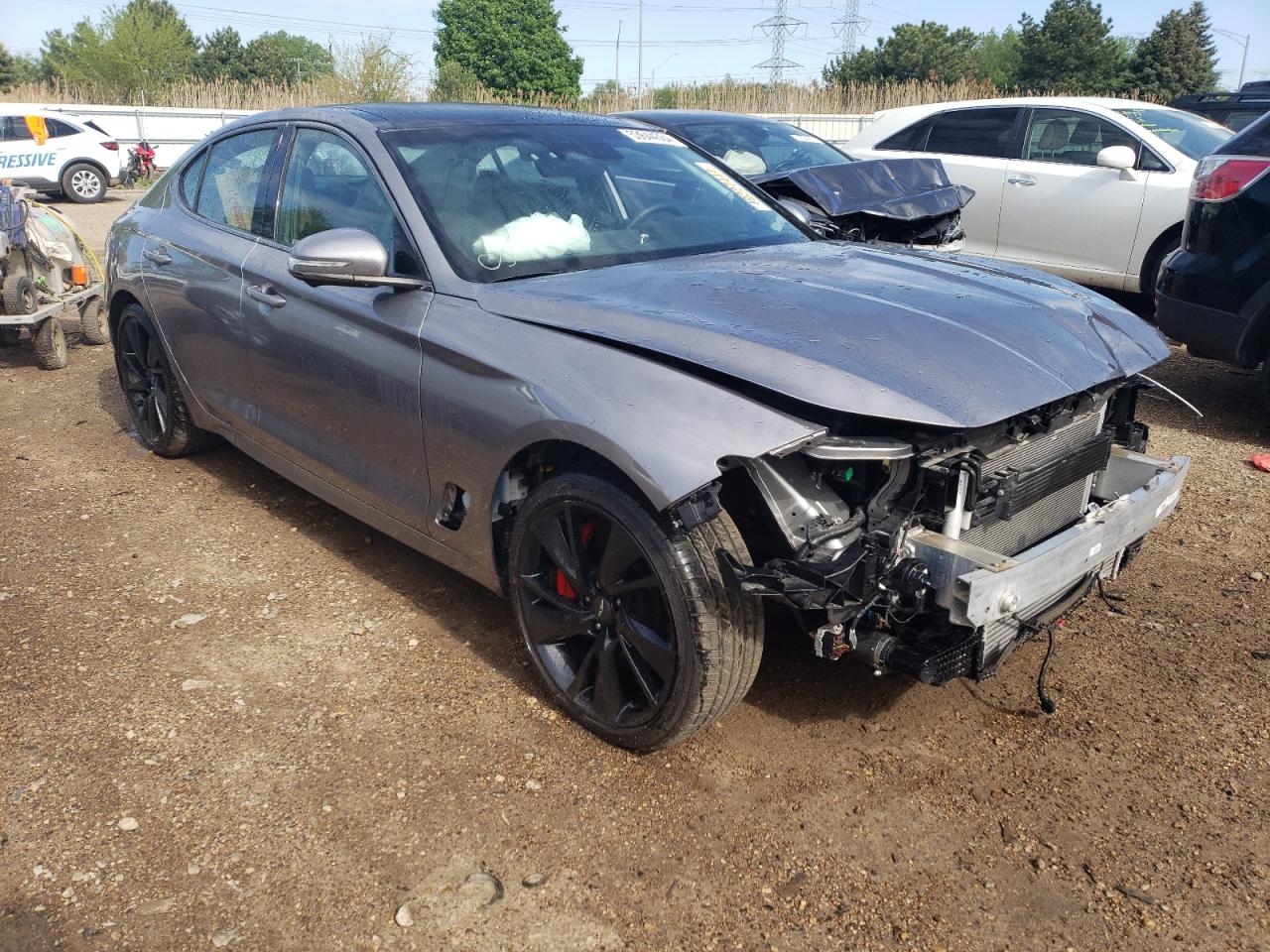 2023 GENESIS G70 BASE VIN:KMTG54TE7PU128609