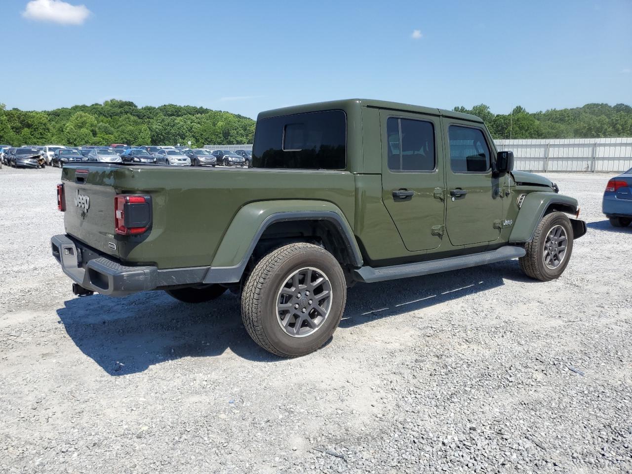 2022 JEEP GLADIATOR OVERLAND VIN:1C6HJTFG9NL140342