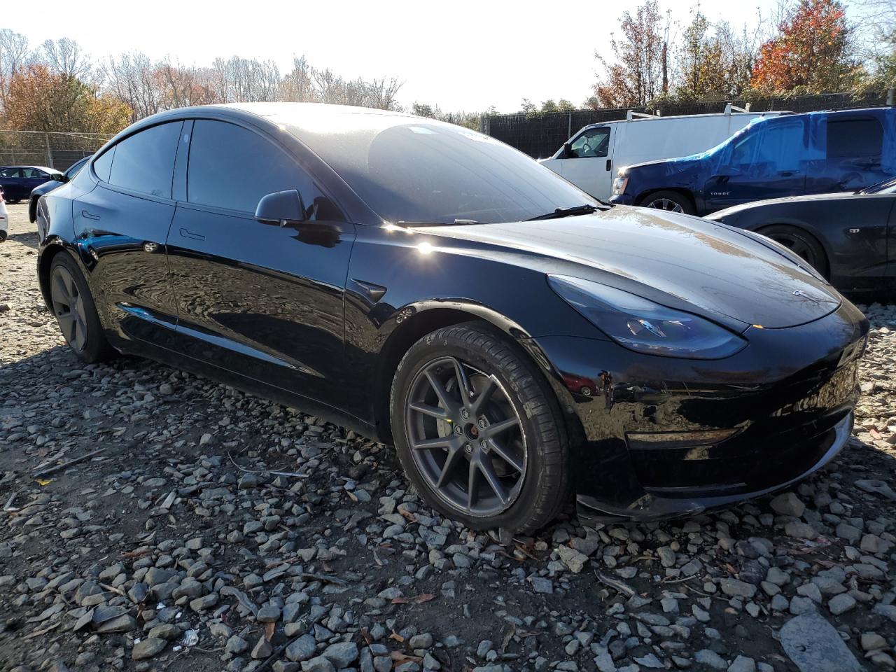 2022 TESLA MODEL 3  VIN:5YJ3E1EB3NF183336