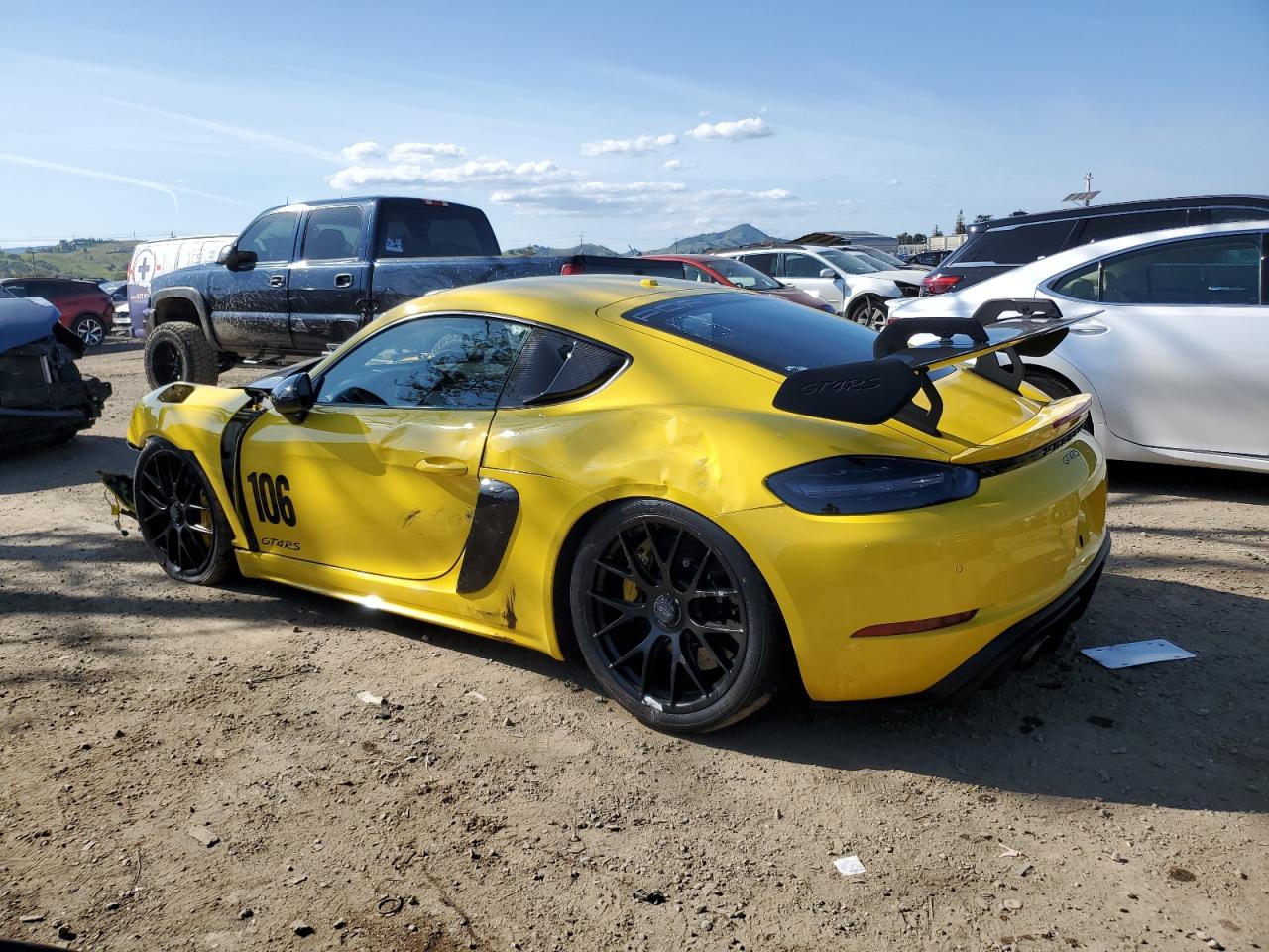 2023 PORSCHE CAYMAN GT4 RS VIN:WP0AE2A85PS280003