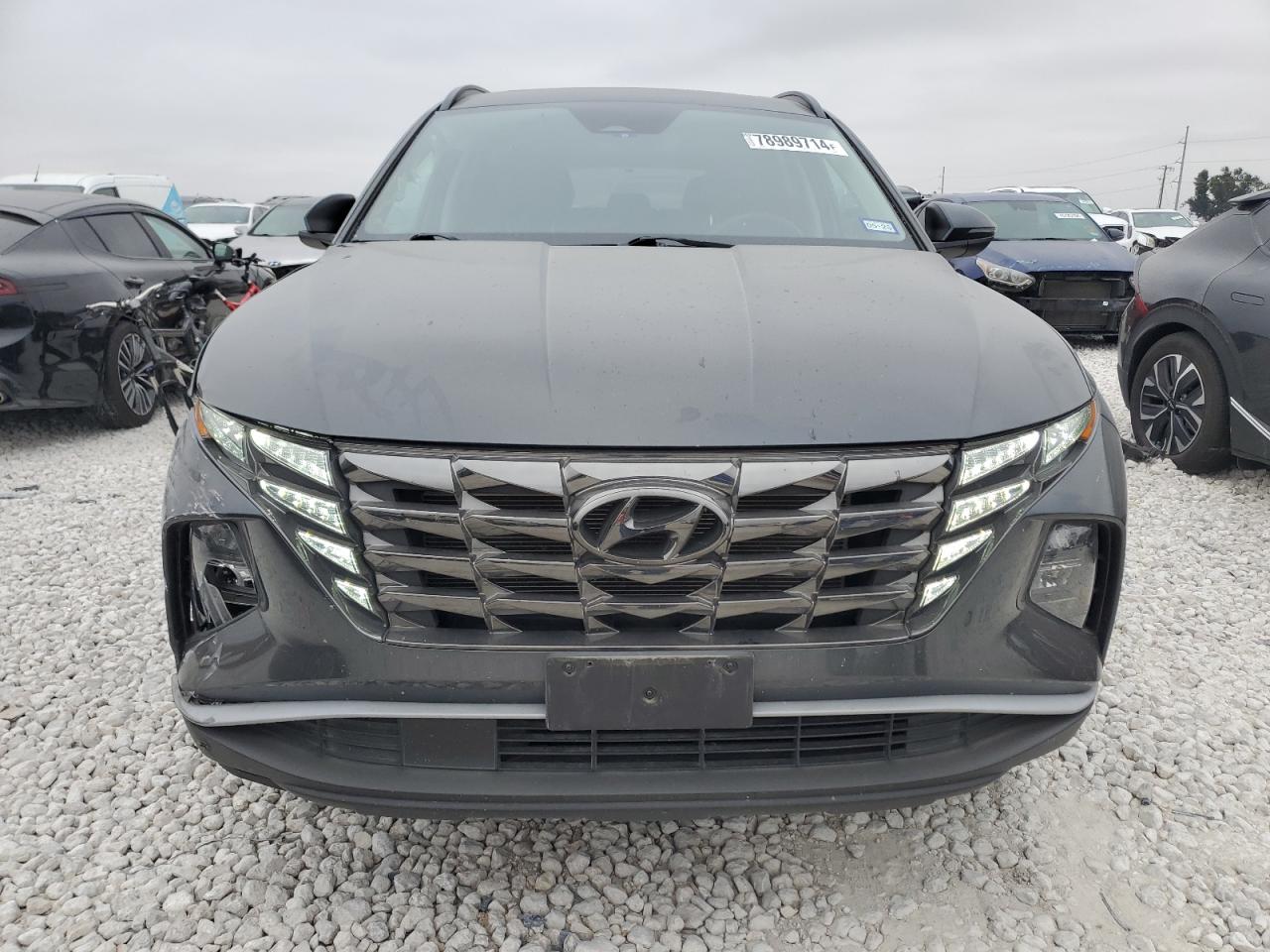 2022 HYUNDAI TUCSON SEL VIN:5NMJCCAE4NH068655
