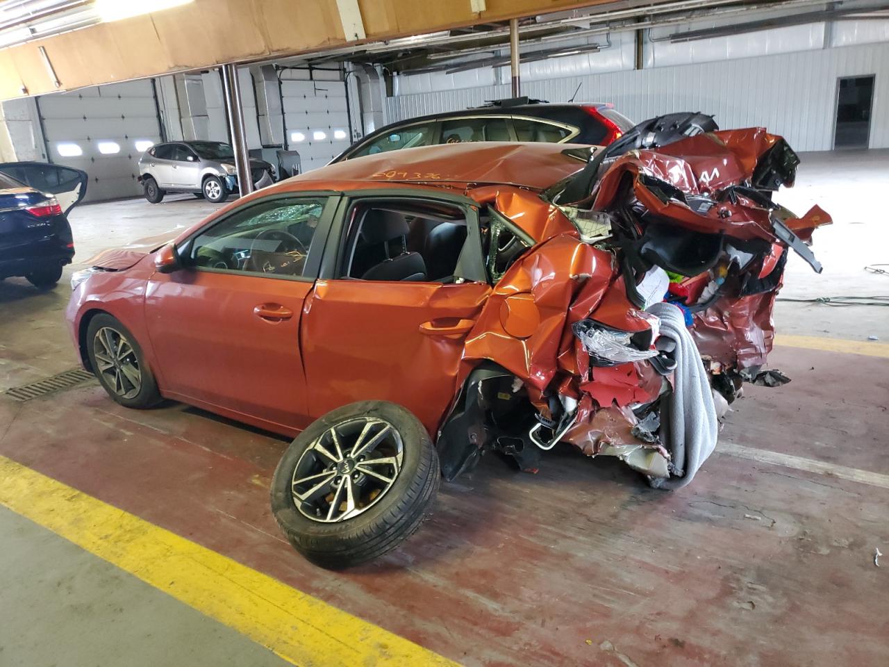 2022 KIA FORTE FE VIN:3KPF24AD5NE494352