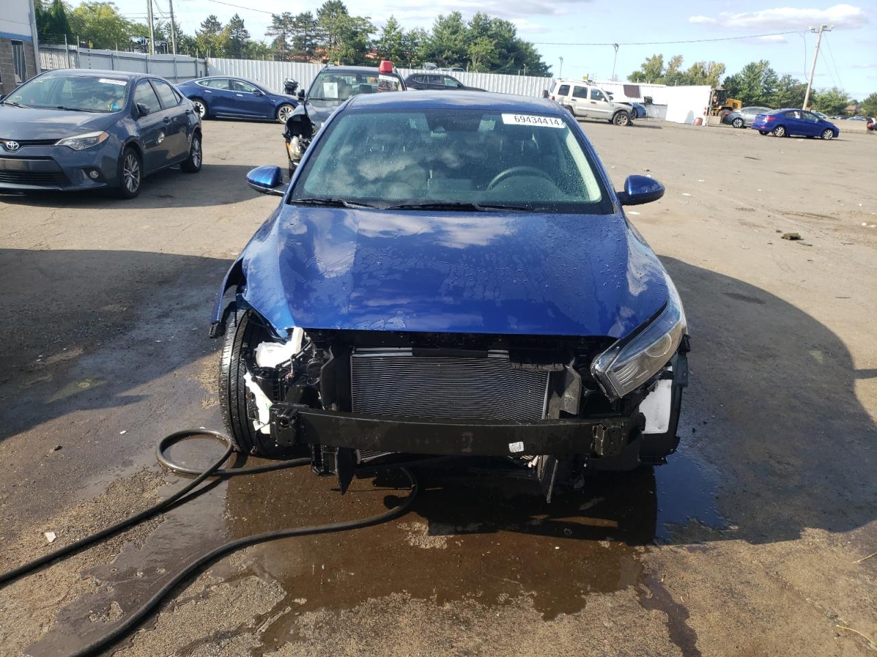 2022 KIA FORTE FE VIN:3KPF24AD5NE501137