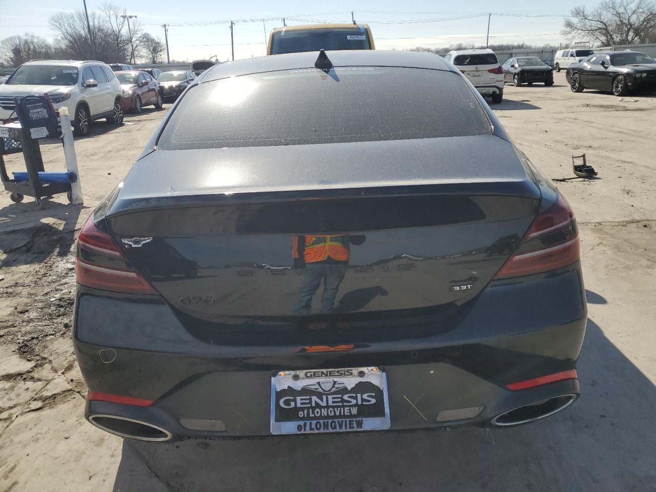 2022 GENESIS G70 BASE VIN:KMTG54TE0NU103581