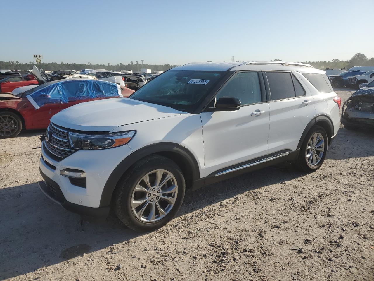 2022 FORD EXPLORER LIMITED VIN:1FMSK7FH3NGA64018