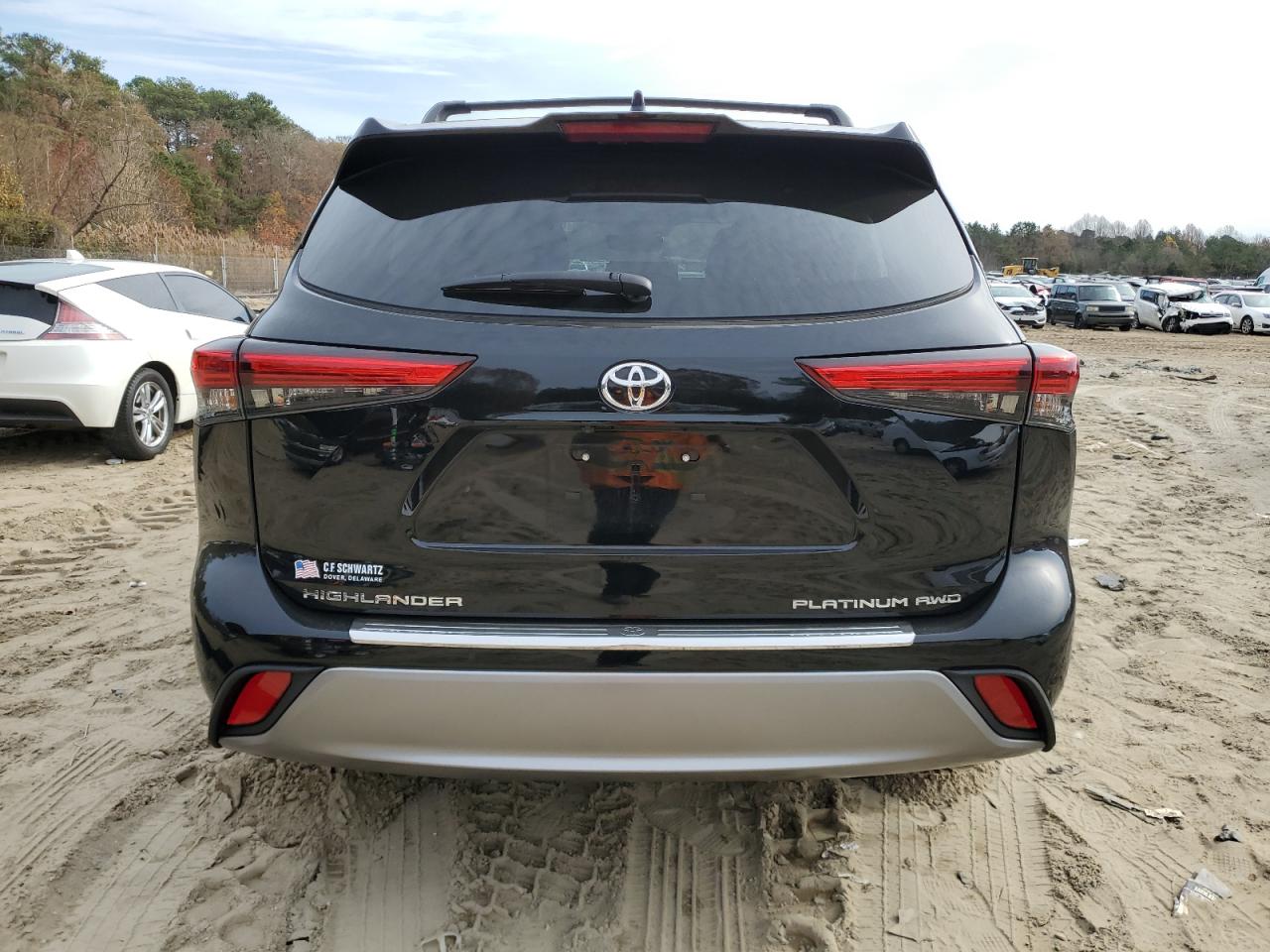 2022 TOYOTA HIGHLANDER PLATINUM VIN:5TDFZRBH0NS238748
