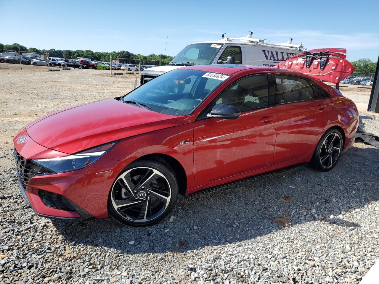 2023 HYUNDAI ELANTRA N LINE VIN:KMHLR4AF4PU416080