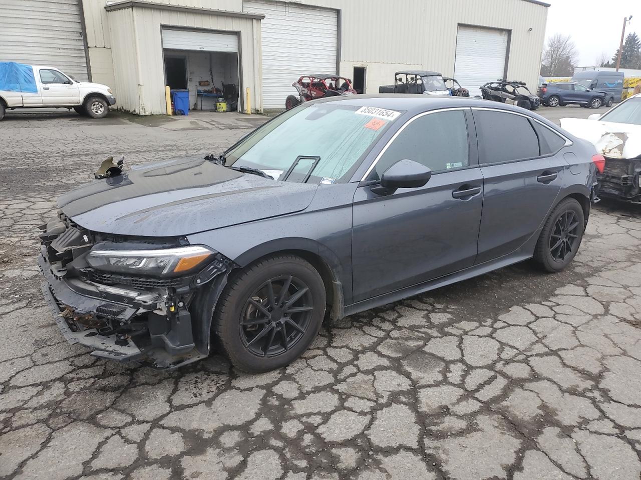2022 HONDA CIVIC LX VIN:2HGFE2F28NH507054