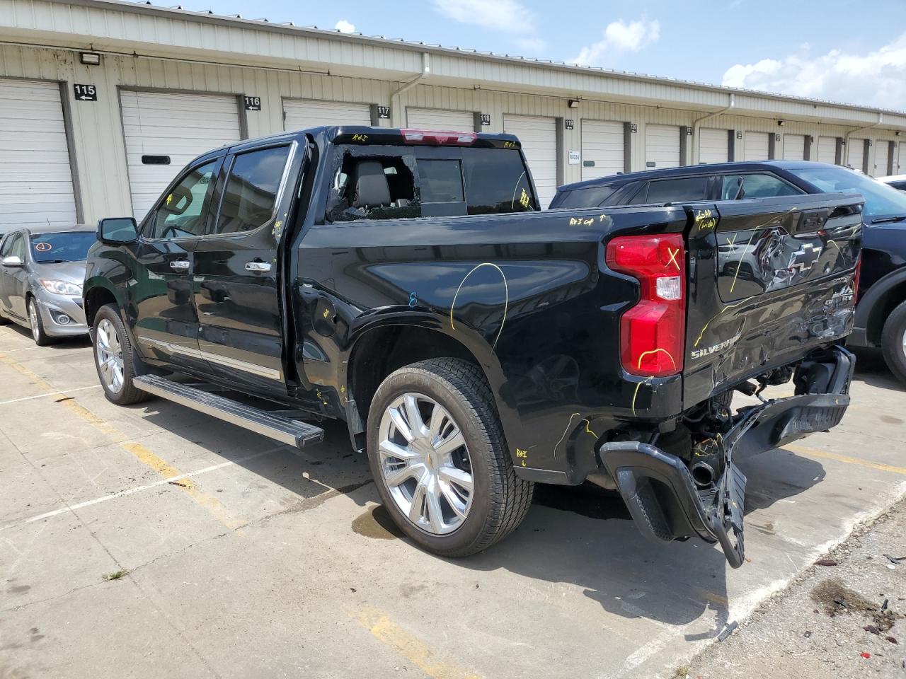 2022 CHEVROLET SILVERADO K1500 HIGH COUNTRY VIN:2GCUDJED1N1510313