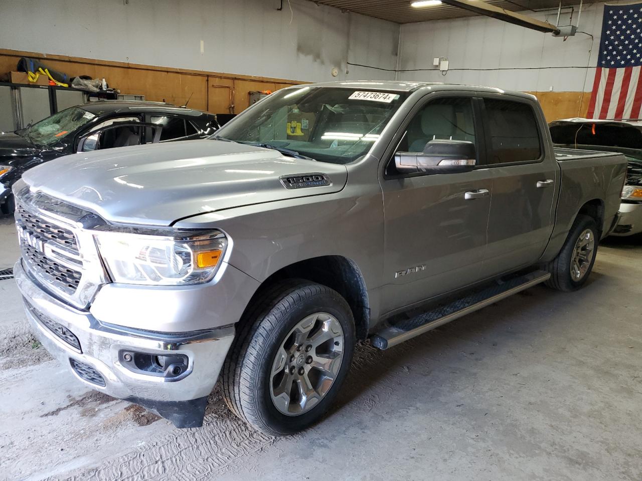 2022 RAM 1500 BIG HORN/LONE STAR VIN:1C6SRFFT8NN342414