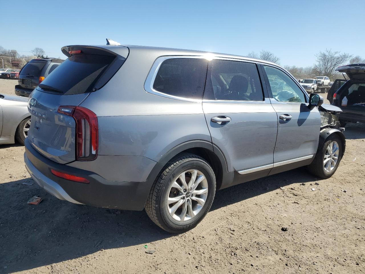 2022 KIA TELLURIDE LX VIN:5XYP24HC5NG224347