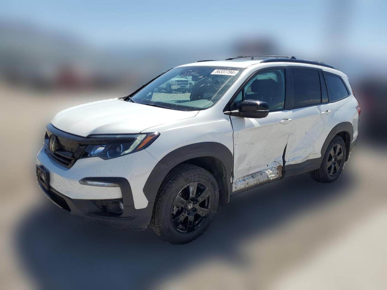 2022 HONDA PILOT TRAILSPORT VIN:5FNYF6H84NB059480