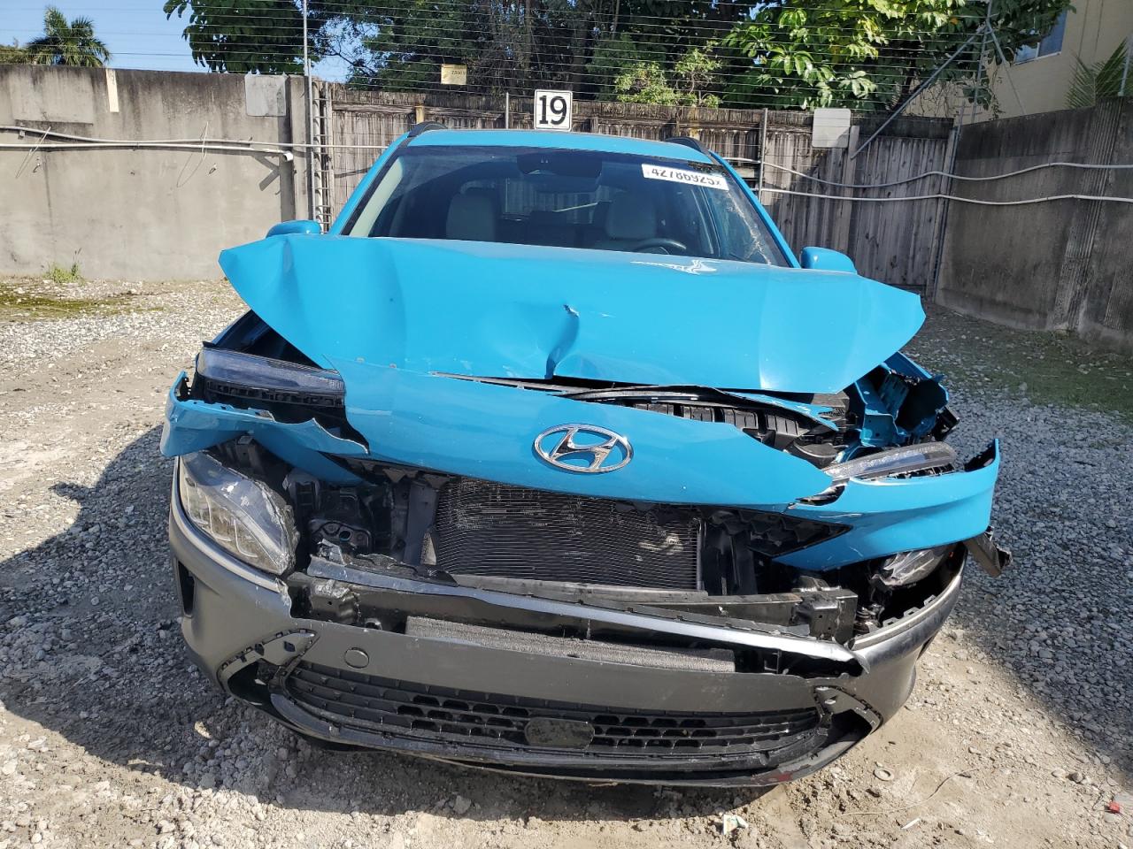 2022 HYUNDAI KONA LIMITED VIN:KM8K53A35NU911229