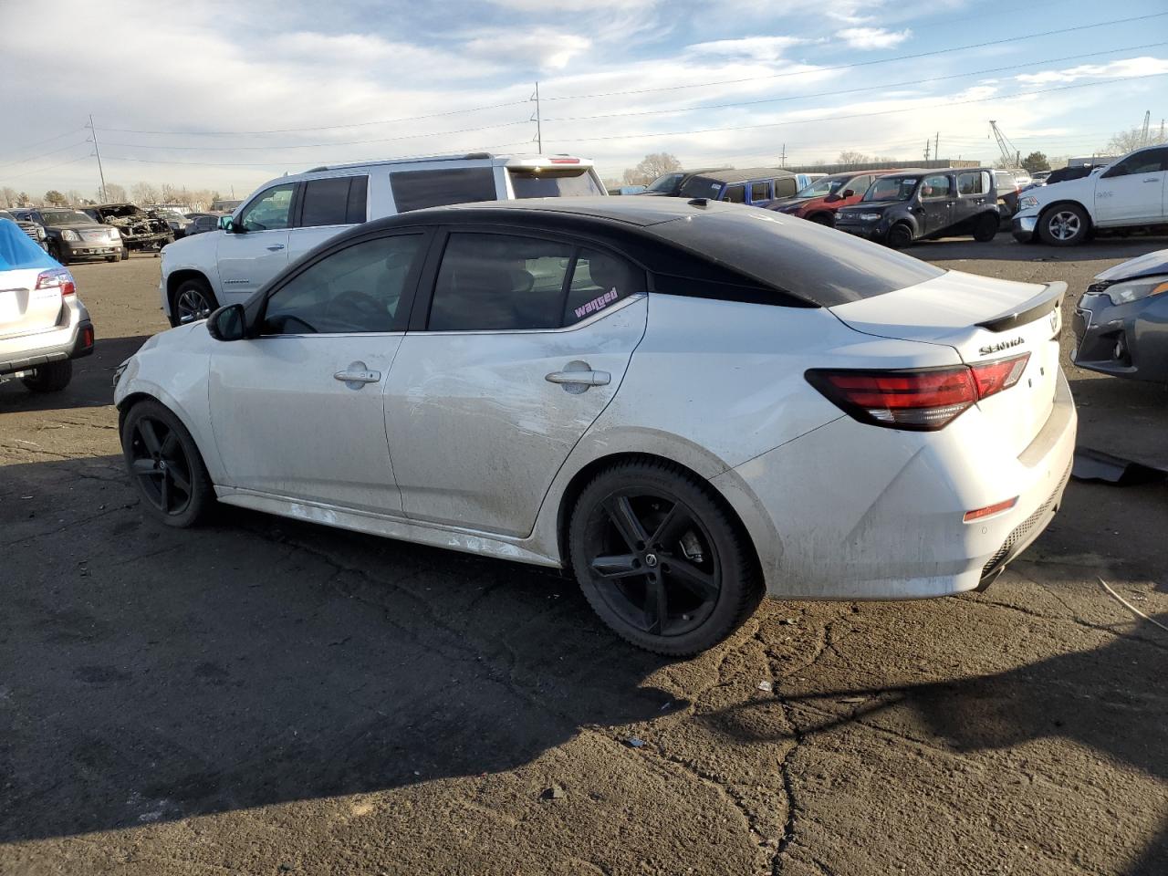 2022 NISSAN SENTRA SR VIN:3N1AB8DV1NY283236