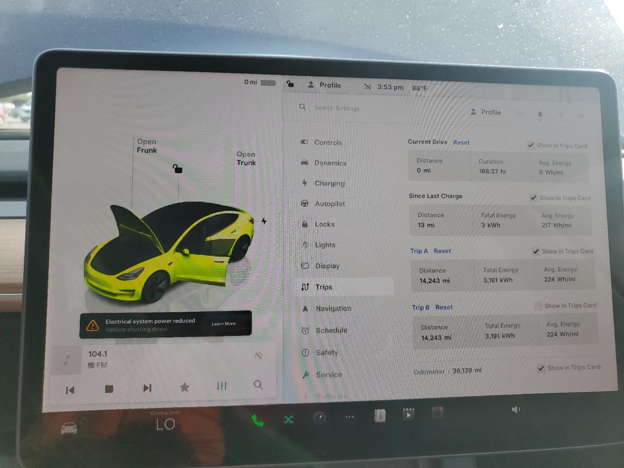 2023 TESLA MODEL 3  VIN:5YJ3E1EA8PF425497