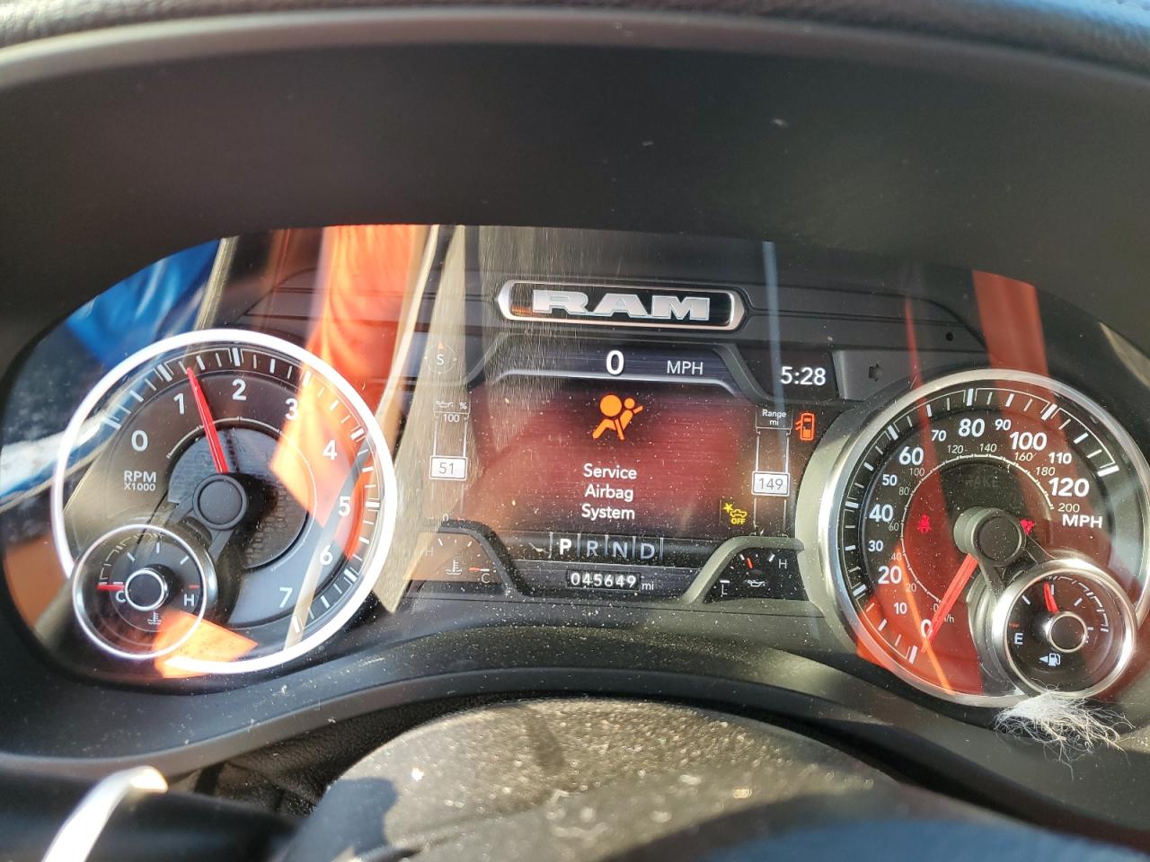 2022 RAM 1500 LARAMIE VIN:1C6SRFJT7NN206623