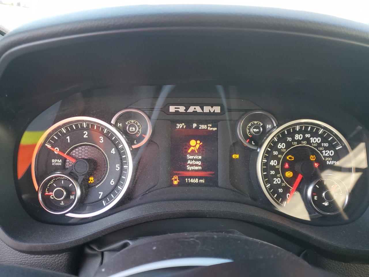 2024 RAM 1500 BIG HORN/LONE STAR VIN:1C6RREFT8RN164616