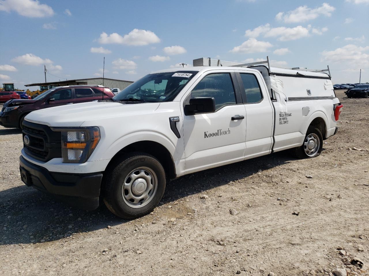 2023 FORD F150 SUPER CAB VIN:1FTEX1C55PKF27478