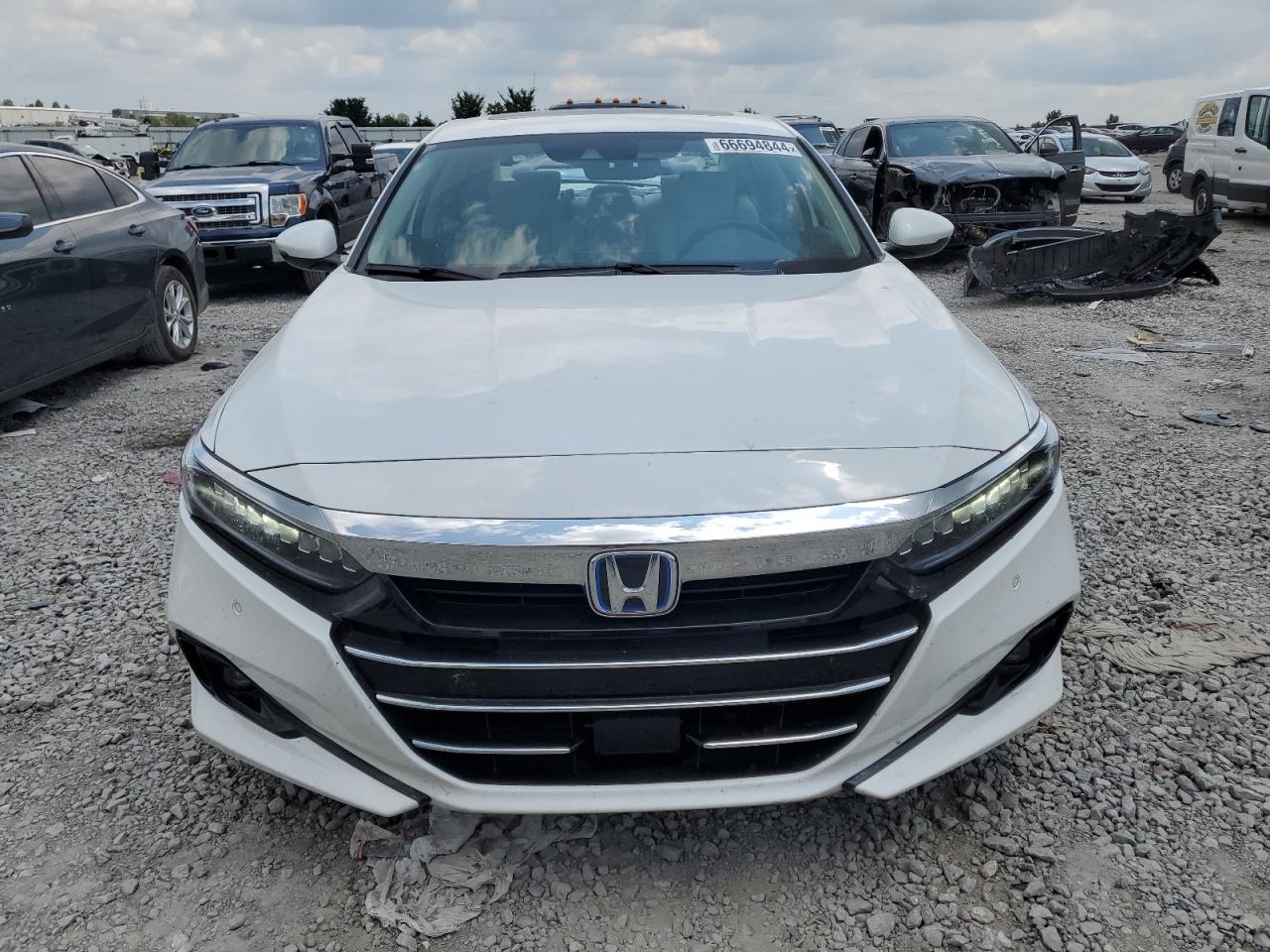 2022 HONDA ACCORD HYBRID EXL VIN:1HGCV3F54NA006180