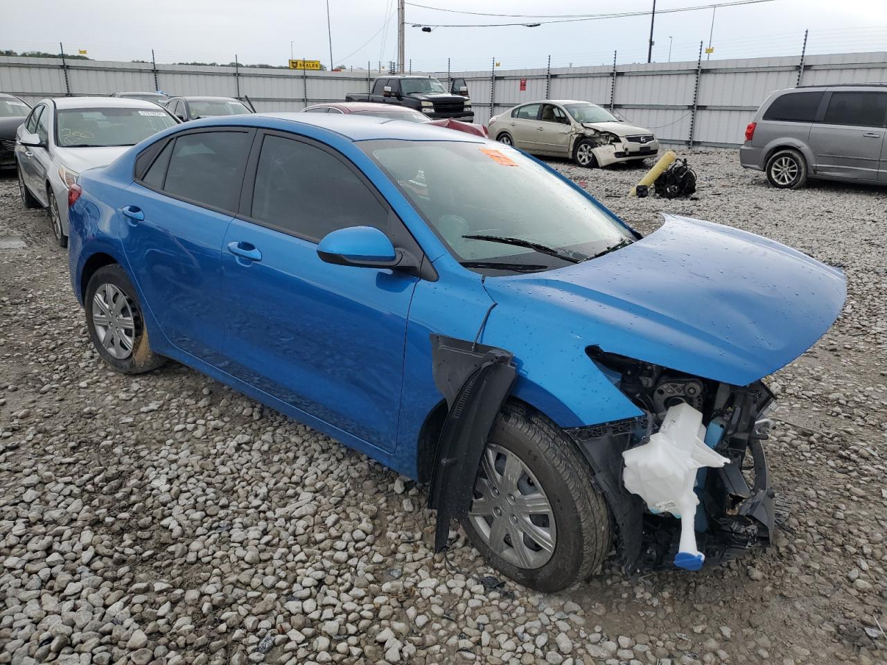 2022 KIA RIO LX VIN:3KPA24AD9NE485387