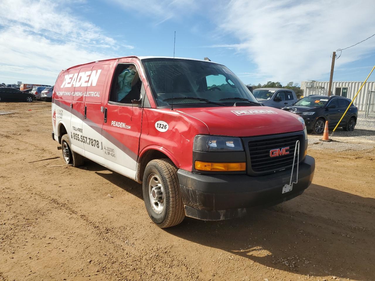 2023 GMC SAVANA G2500 VIN:1GTW7AFP1P1101326
