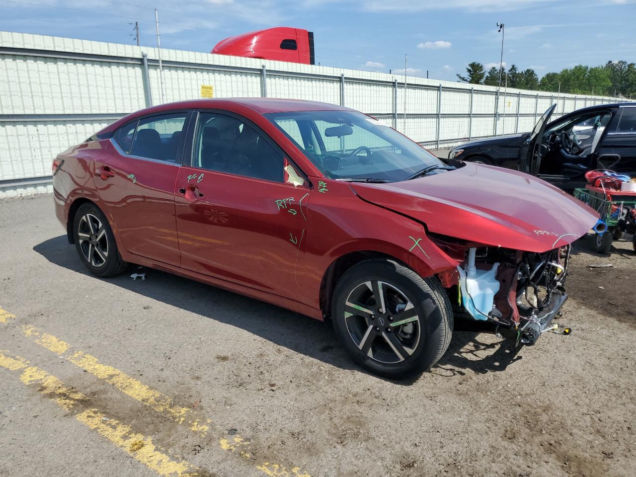 2024 NISSAN SENTRA SV VIN:3N1AB8CVXRY228677