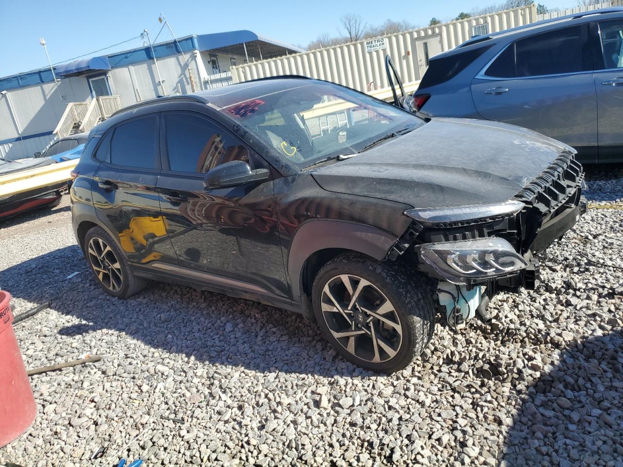 2022 HYUNDAI KONA LIMITED VIN:KM8K53A39NU908995