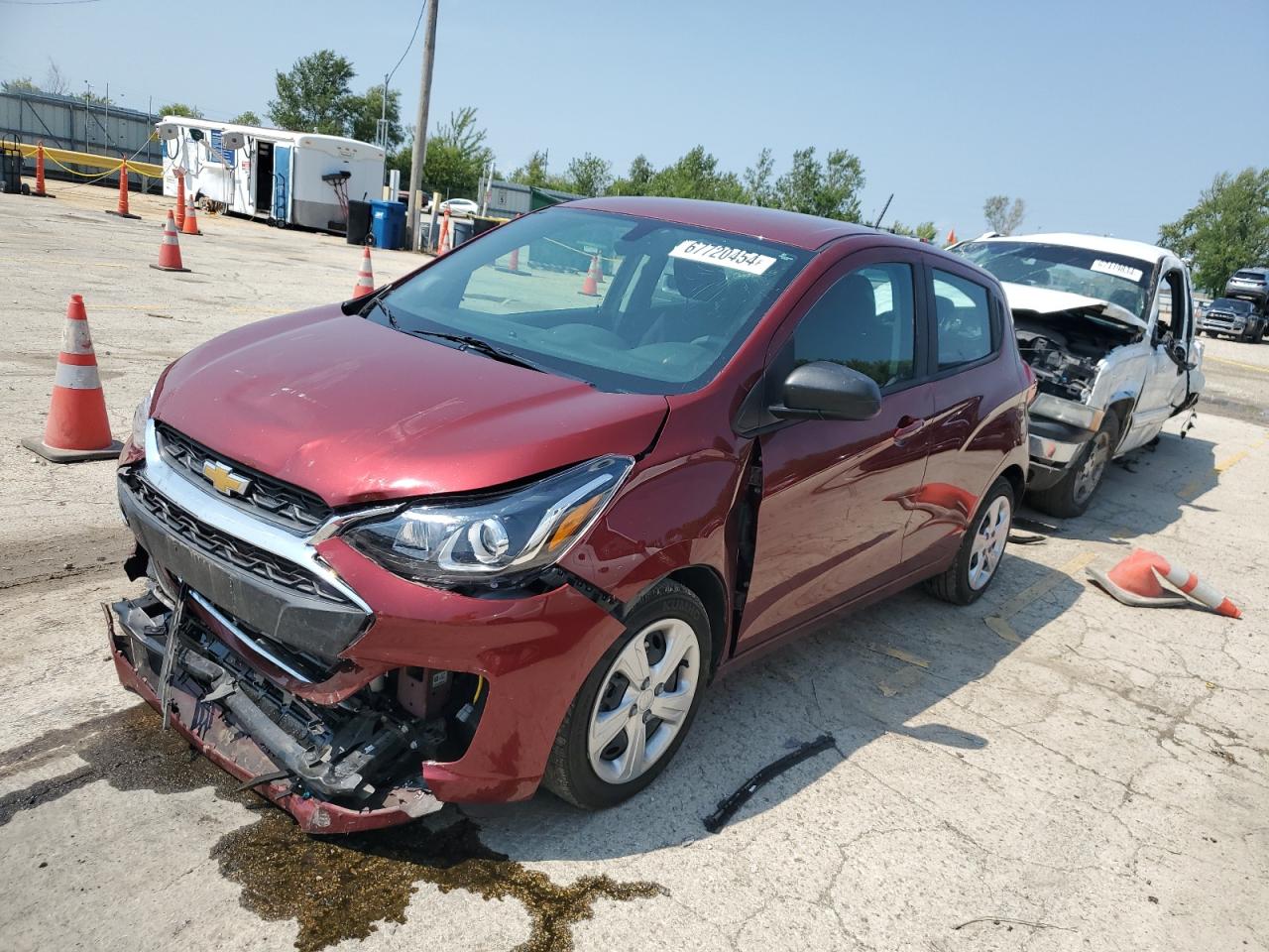 2022 CHEVROLET SPARK LS VIN:KL8CB6SA5NC014183