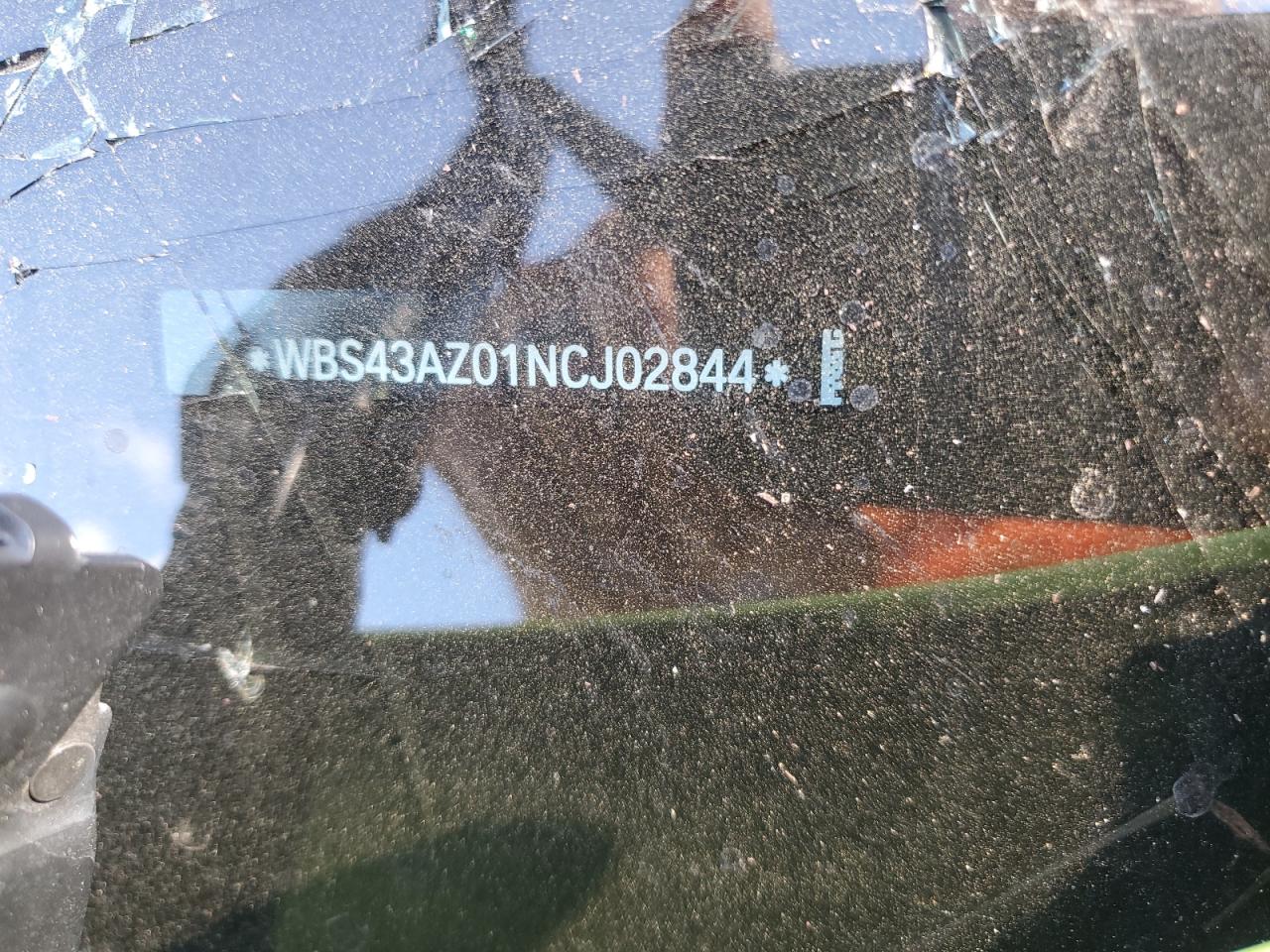 2022 BMW M4 COMPETITION VIN:WBS43AZ01NCJ02844