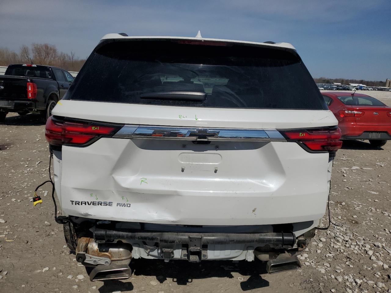 2022 CHEVROLET TRAVERSE HIGH COUNTRY VIN:1GNEVNKW0NJ192213