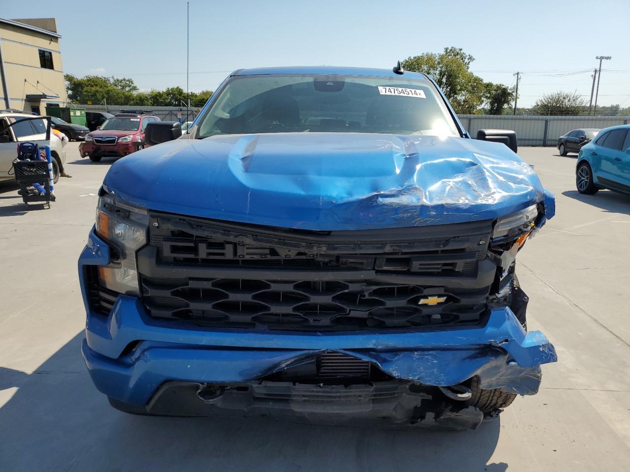 2023 CHEVROLET SILVERADO C1500 CUSTOM VIN:3GCPABEK2PG191105