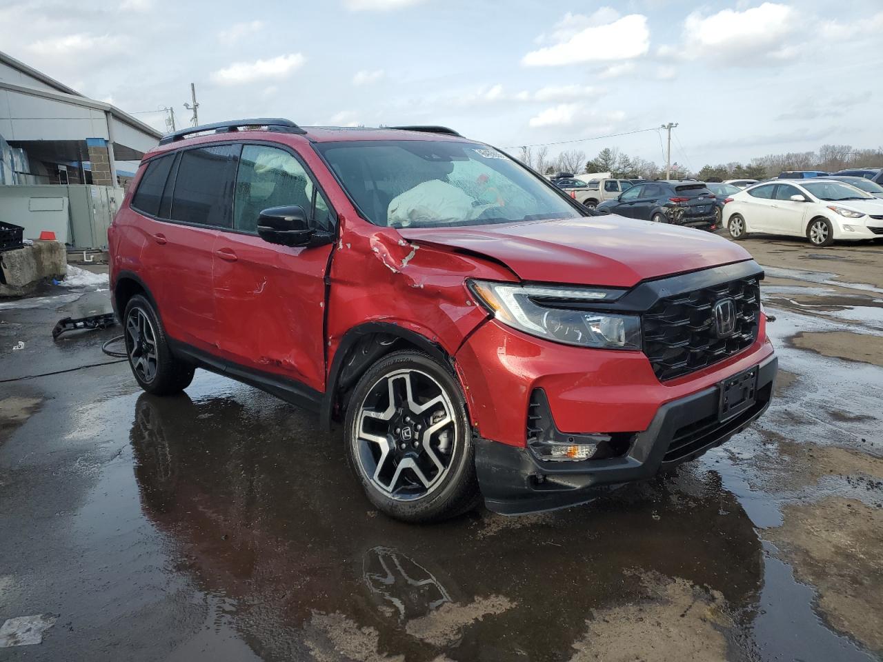 2022 HONDA PASSPORT ELITE VIN:5FNYF8H09NB013794