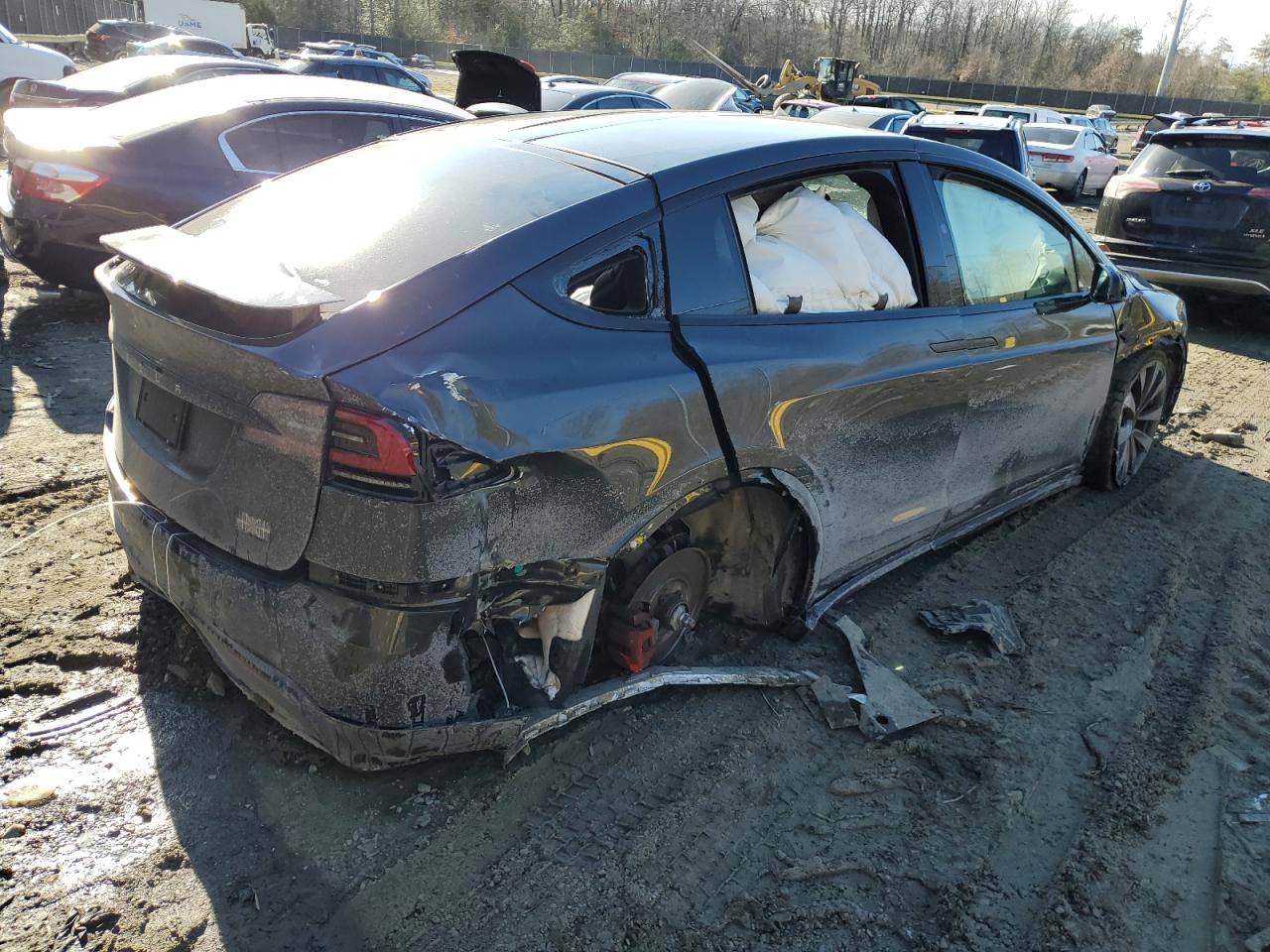 2024 TESLA MODEL X  VIN:7SAXCBE61RF448716