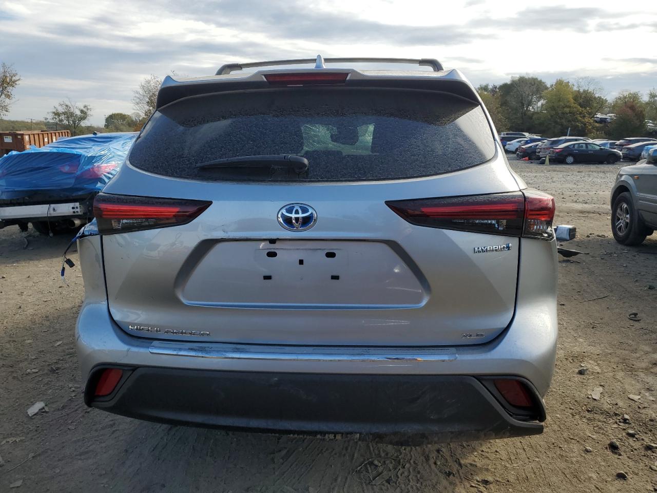 2024 TOYOTA HIGHLANDER HYBRID XLE VIN:5TDKBRCH8RS613728