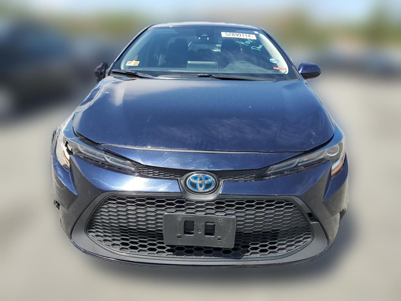 2022 TOYOTA COROLLA LE VIN:JTDEAMDE4NJ047887