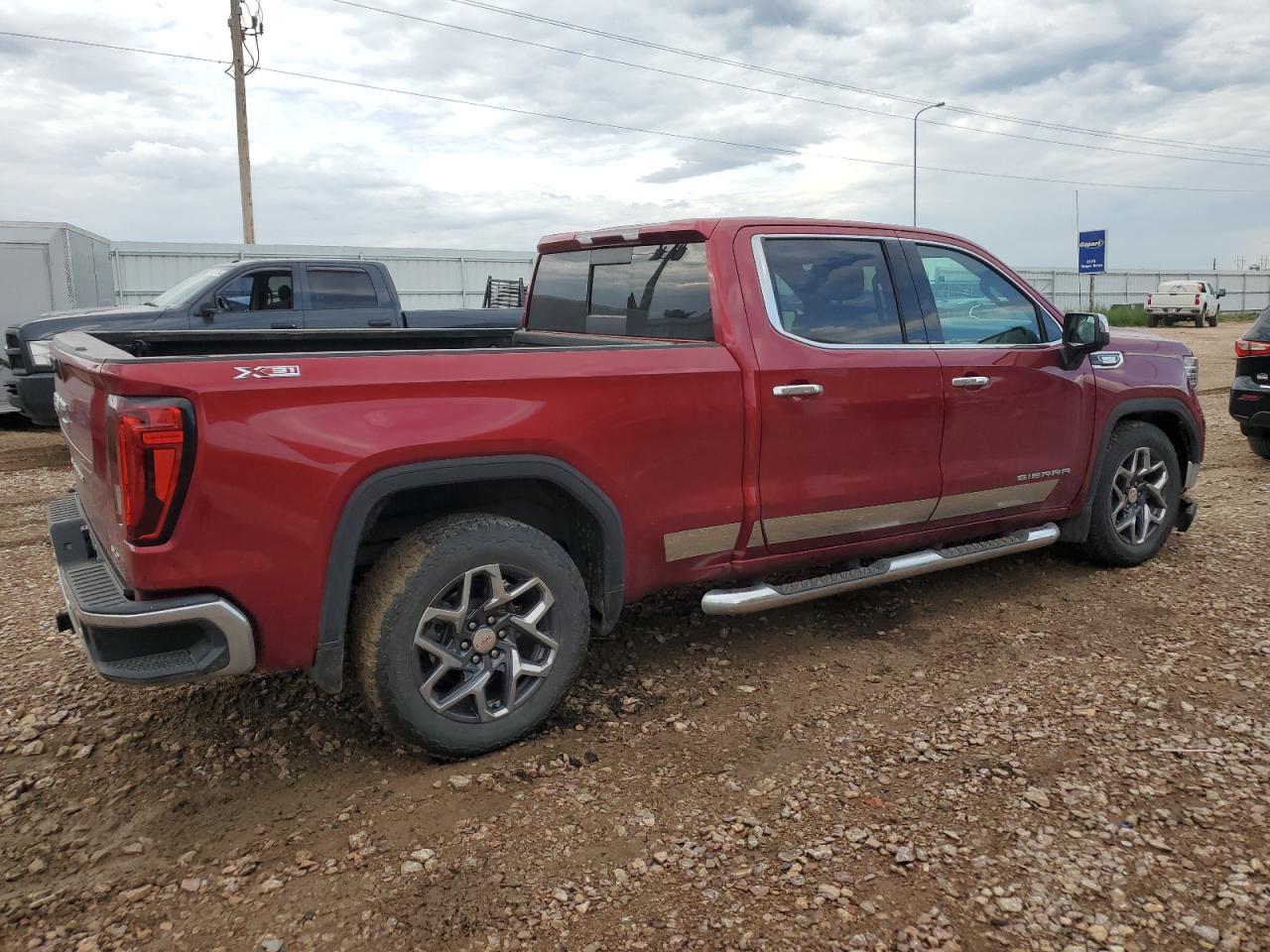 2022 GMC SIERRA K1500 SLT VIN:3GTUUDET4NG618909