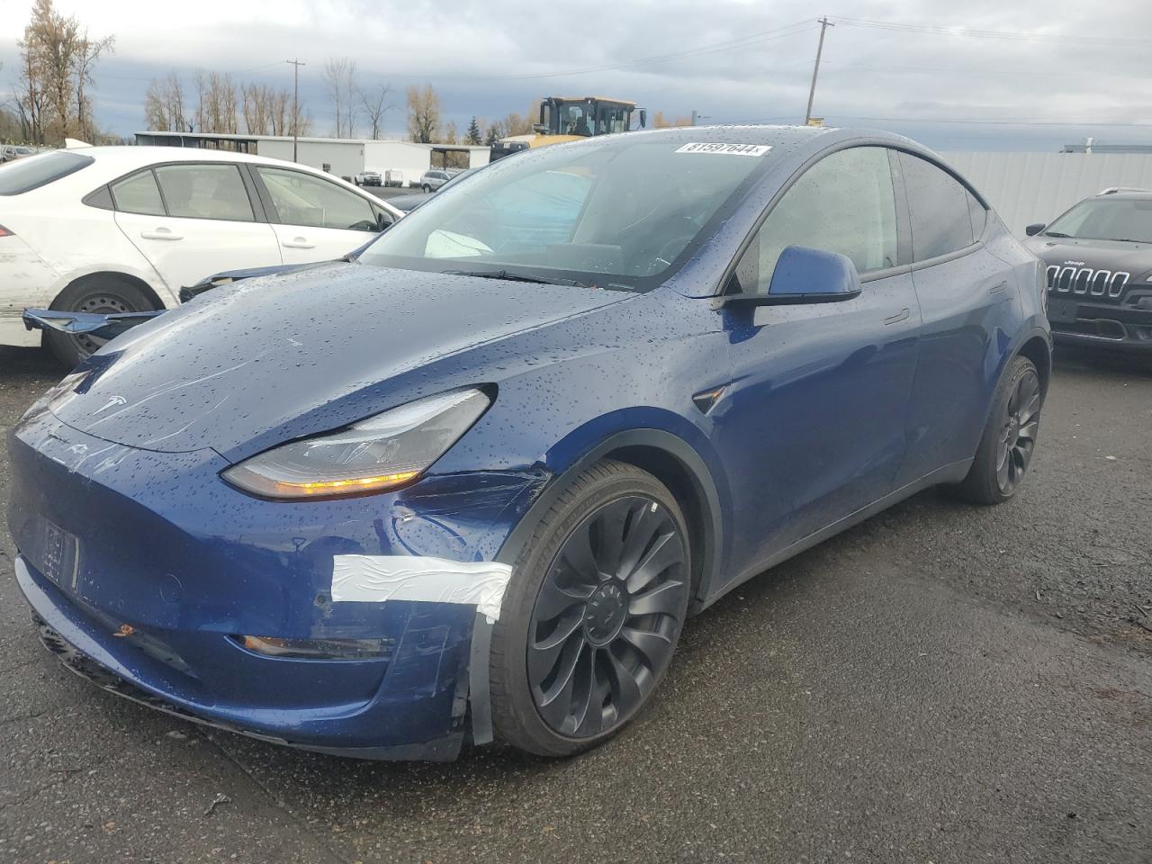 2022 TESLA MODEL Y  VIN:7SAYGDEF2NF400074