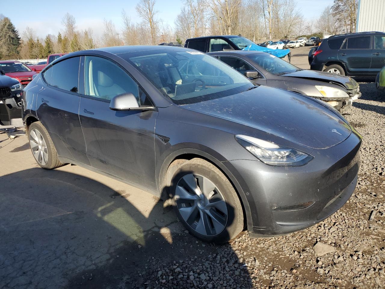 2022 TESLA MODEL Y  VIN:7SAYGDEE1NF575438