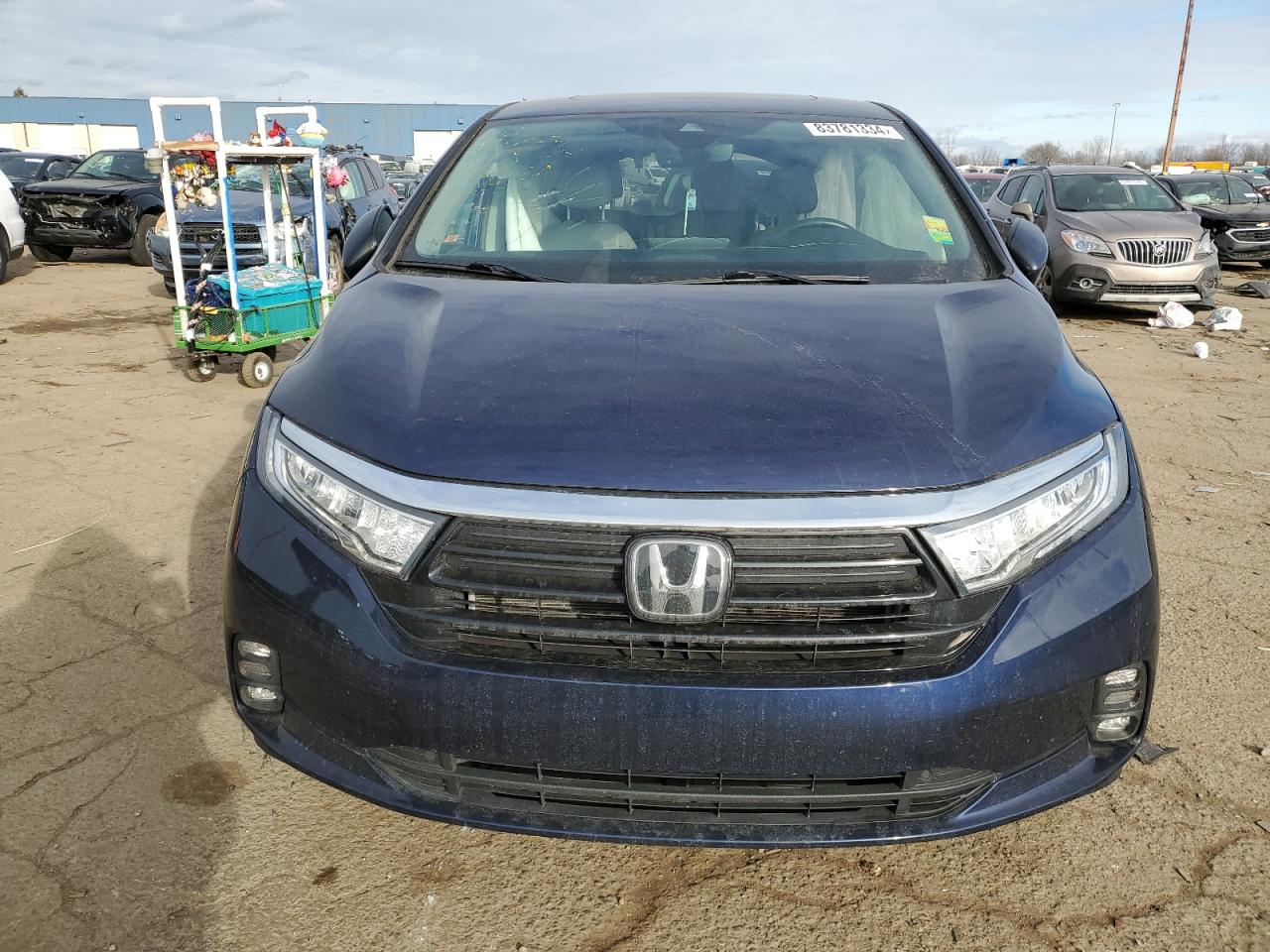 2022 HONDA ODYSSEY EXL VIN:5FNRL6H76NB048906