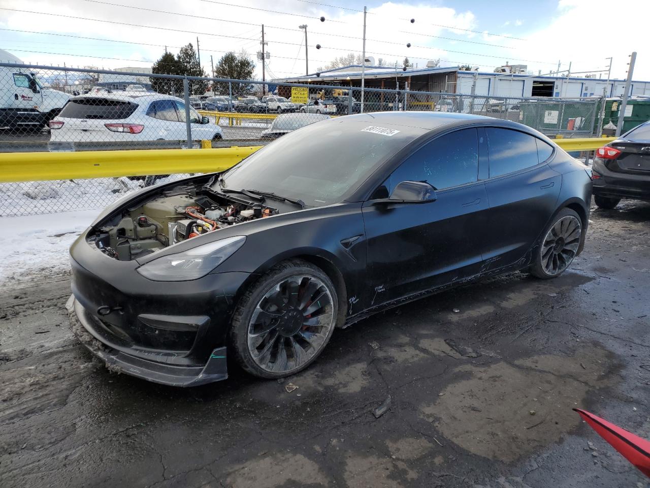 2022 TESLA MODEL 3  VIN:5YJ3E1EC8NF192834